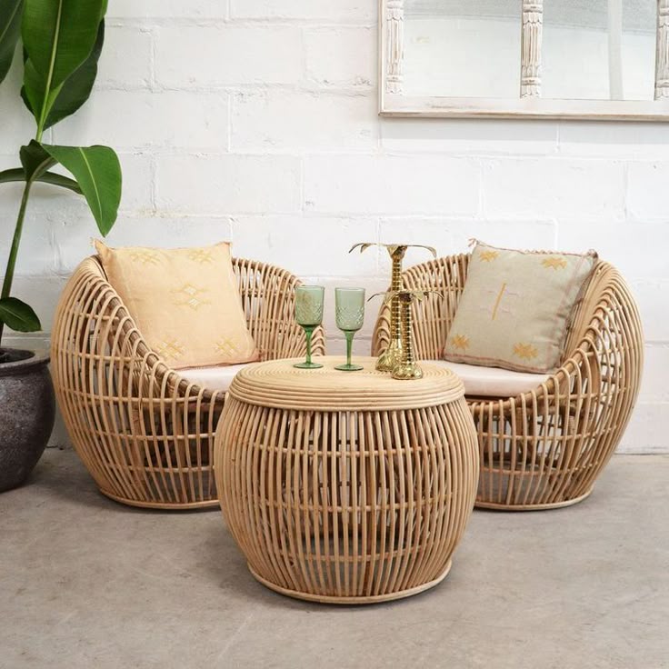 Wicker Furniture Chair